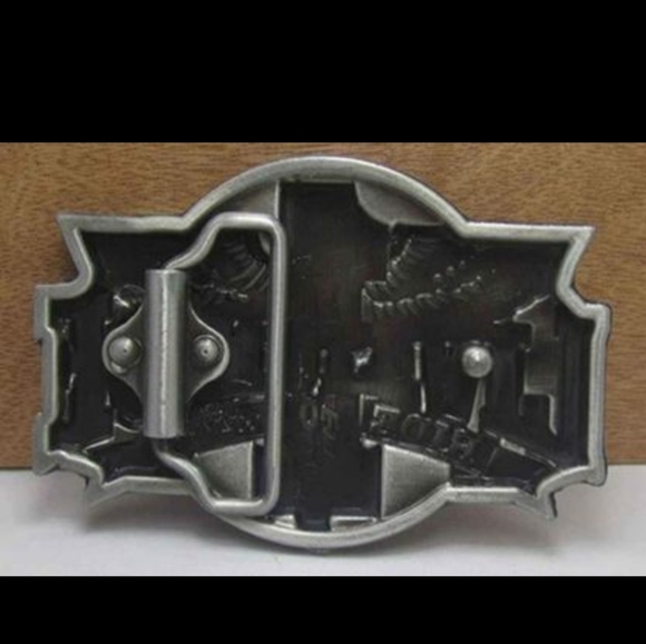 New Live To Ride Ride To Live biker belt buckle - Picture 3 of 6